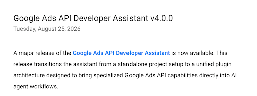 Google-Ads-API-Developer-Assistant-4.0.0-Is-Here