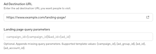 landing-page-query-parameters