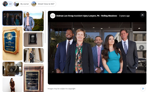 Examples-of-team-and-achievement-images-to-include-in-a-Google-company-profile
