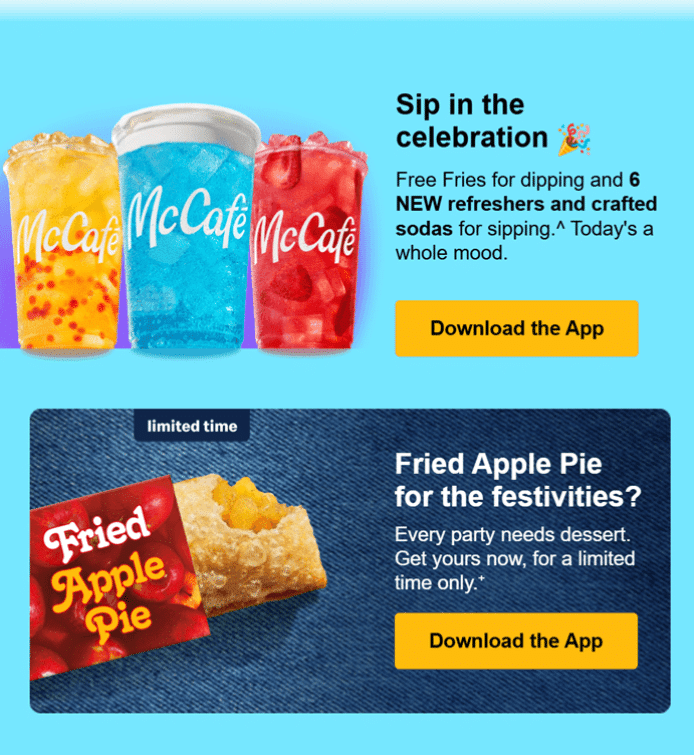 McDonalds-example-of-franchise-email-marketing