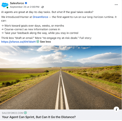 Facebook-B2B-social-media-marketing-example