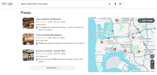 Google-Local-Pack-SERP-feature-examples