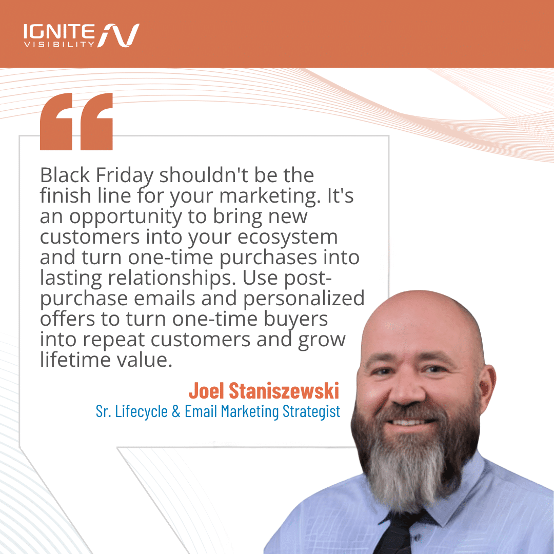 Joel-Staniszewski-BFCM-Marketing-Strategies-expert-quote-image
