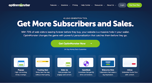 Optinmonster-homepage